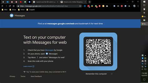 google messages qr code